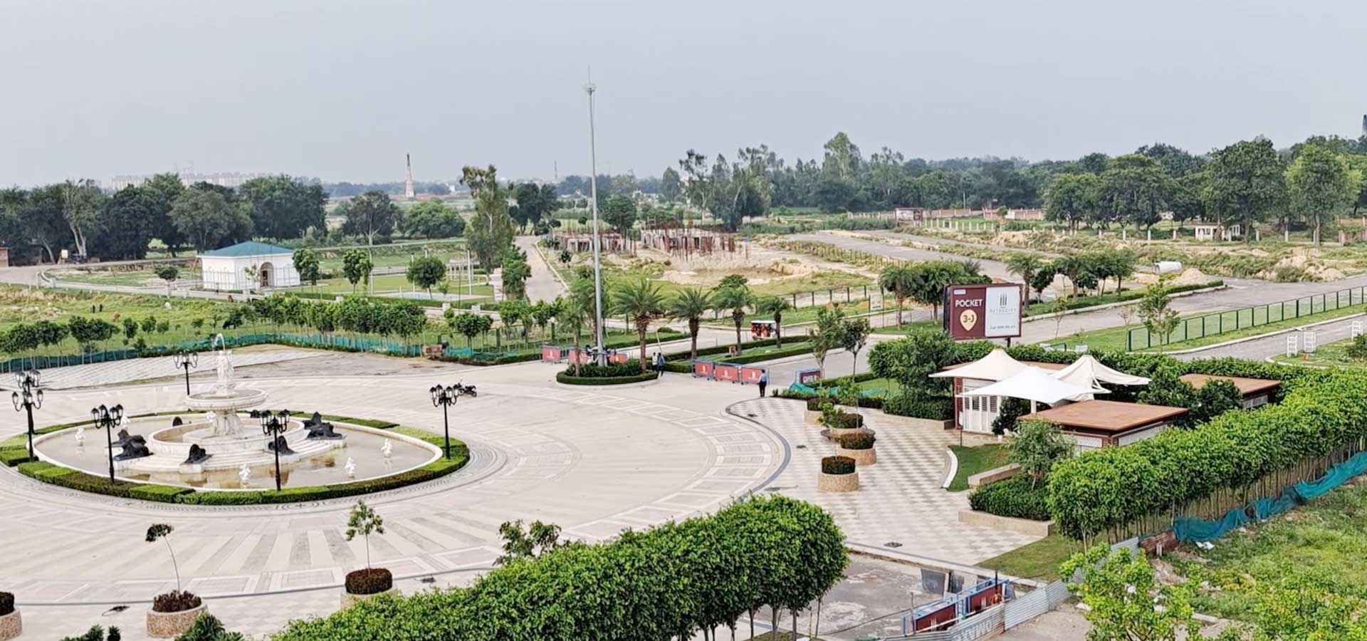 omaxe metro city lucknow plot price list